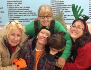 IN MEMORIUM Kay Lubold (center)